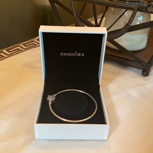 Pandora 7.1 bangle charm bracelet